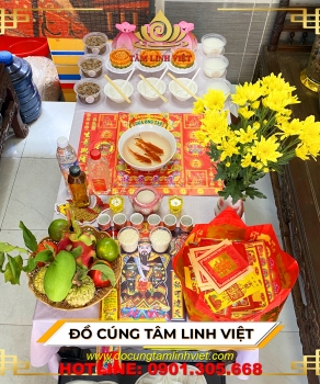 Mâm Cúng Ông Táo (Gói Chay)