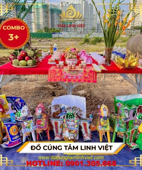 Mâm cúng khởi công, động thổ (Gói 3)