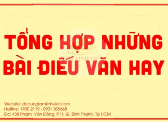 Tổng hợp những bài điếu văn tang lễ hay cho cụ Ông, cụ Bà