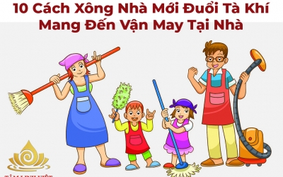 10 Cách Xông Nhà Mới Đuổi Tà Khí, Mang Đến Vận May Tại Nhà