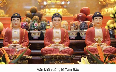 Bài Văn Khấn Cúng Lễ Tam Bảo