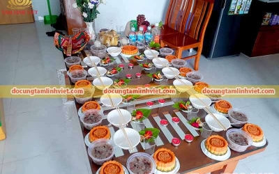 Ý nghĩa mâm cúng Mụ cho trẻ ở Việt Nam
