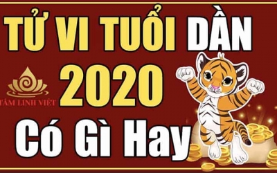 Tử Vi tuổi Dần năm 2020