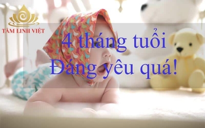 Trẻ 4 tháng tuổi biết làm gì?