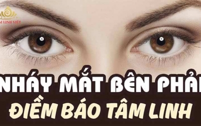 Nháy mắt phải, giật mắt phải có điềm gì, tốt hay xấu?