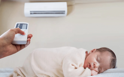 Cách dùng điều hòa cho bé và những điều mẹ nên biết
