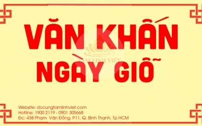 Bài văn khấn cúng ngày giỗ cha mẹ, ông bà nội ngoại, tổ tiên