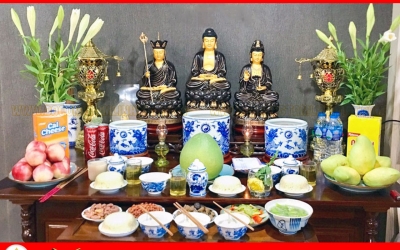 Mâm Cúng Rằm Tháng 7, Hướng dẫn chuẩn bị lễ vật, bài cúng