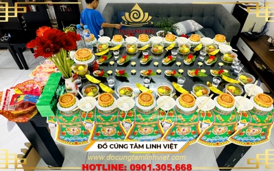 Cúng đầy tháng chay cần chuẩn bị những gì?