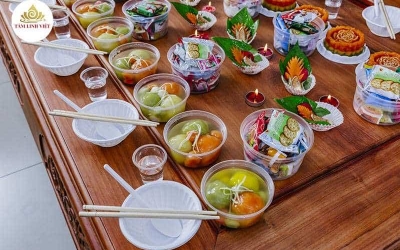 Tư vấn cách chuẩn bị mâm cúng đầy tháng cho bé gái đơn giản, đầy đủ