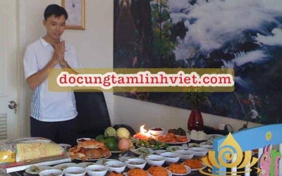 Hướng dẫn mâm đồ cúng đầy tháng miền Bắc đầy đủ