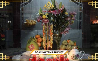 Mâm cơm cúng Giao Thừa cần chuẩn bị những gì?