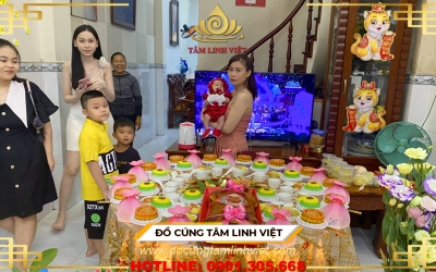 Nên làm lễ cúng đầy tháng vào thời gian nào?