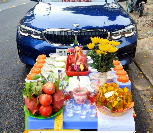 Nhận Đặt Mâm Cúng Xe Trọn Gói