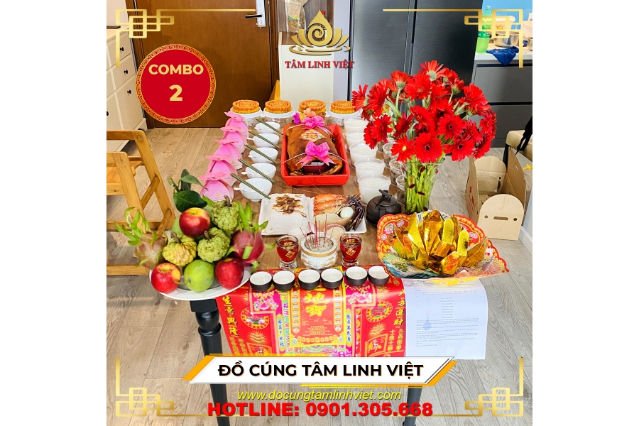 Mâm cúng về nhà mới (Gói 2)