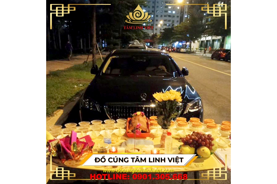 Mâm cúng xe (Gói 4)